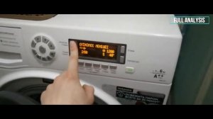 Hotpoint Ariston как сменить язык на стиральной машинке