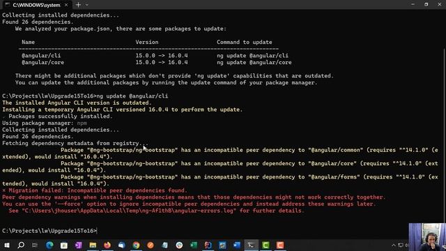 Upgrade to Angular 16