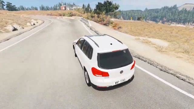 Автомобильные аварии -  BeamNG Drive