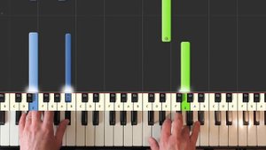 Debussy - Clair de Lune - Piano Tutorial Easy - How To Play (Synthesia)