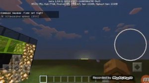 Minecraft Гайд. День и ночь в командный блоках,  как получить командный блок?