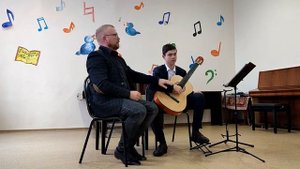 Открытый урок: Работа над звукоизвлечением на начальном этапе обучения гитариста.