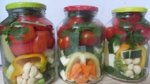 ЗИМОЙ ОБЛИЖЕШЬ ПАЛЬЧИКИ! Овощное Ассорти на Зиму ВКУСНЫЙ СОСТАВ !!! Ассорти из овощей на зиму САЛАТ
