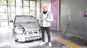 Как мыть машину на мойке самообслуживания ECO? Среднее загрязнение.