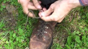 ШНУРОВКА ТРЕККИНГОВЫХ БОТИНОК. "Плотная фиксация"