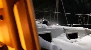 Зимой на яхте