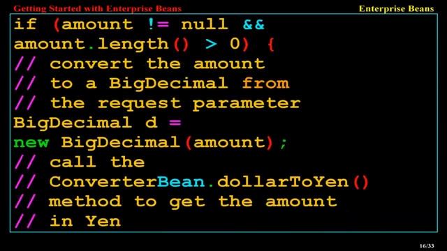 Getting Started with Enterprise Beans смотреть онлайн