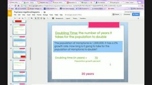 Population Calculations & Age Structure Diagrams