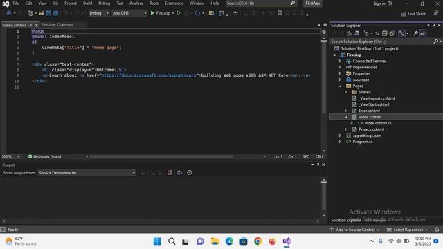 ASP DOT NET CORE PROJECT TEMPLATES IN VISUAL STUDIO 2022 | ASP.NET CORE