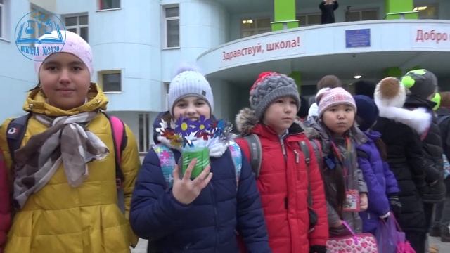 Флешмоб школа2120  День матери 2017