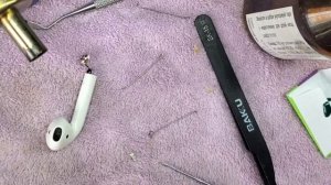 AirPods battery replacement / замена аккумулятора в AirPods