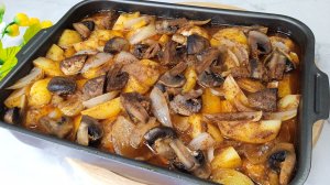 СОЧНЫЙ!!! БЫСТРЫЙ!!! УЖИН В ДУХОВКЕ!!!