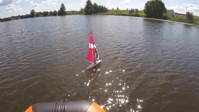 ТЕСТ ПАРУСНОЙ ЯХТЫ НА РАДИОУПРАВЛЕНИИ ... Volantexrc 791-1 смотреть онлайн