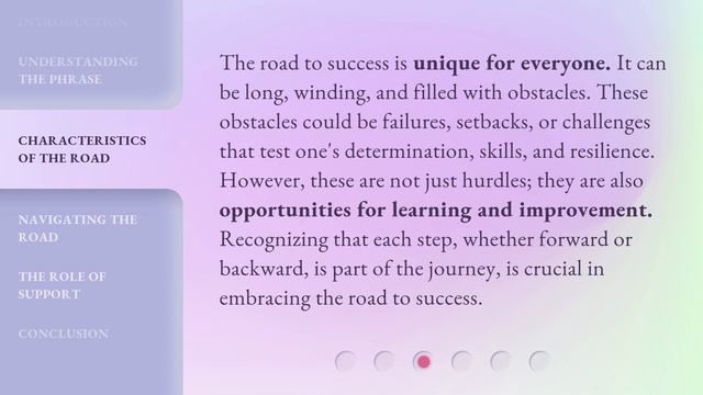 The Road to Success: Unraveling Its Meaning смотреть онлайн