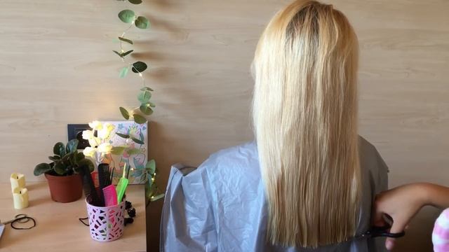 АСМР Парикмахерская. Стрижка волос автору канала. Шёпот. смотреть онлайн