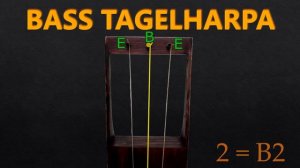 Bass Tagelharpa Tuner - EBE Tuning (Bowed) (A=440)