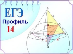 Отношение объёмов. Сфера, описанная около пирамиды