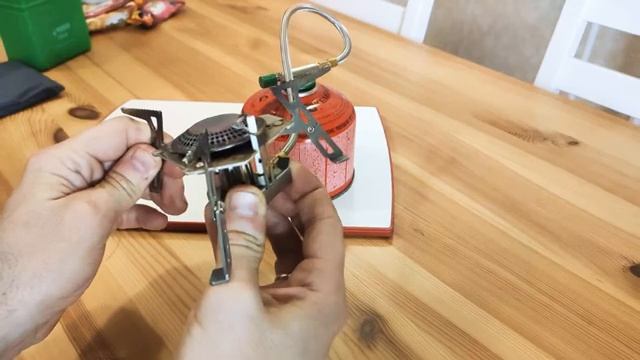 Обзор маленького, газового примуса. Газовый примус. Походный Туристический набор смотреть онлайн