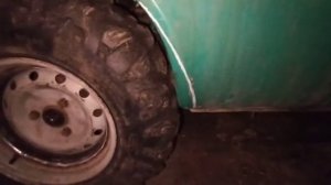 Проект Квадро ОКА. Колеса от квадроцикла на ОКУ. Первая примерка разварок.