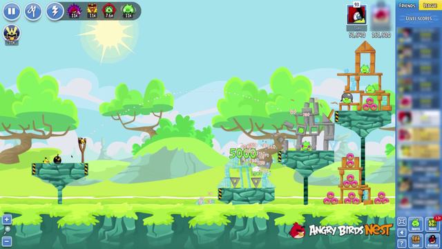 Angry Birds Friends Tournament Mania 2-1 Week 204 Levels 1 to 6 Non PU 3-Star Walkthroughs смотреть онлайн