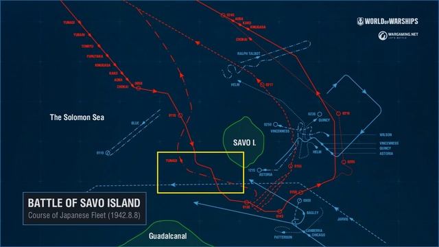 Guadalcanal Campaign - 1st Savo Island (IJN 1 : 0 USN) смотреть онлайн