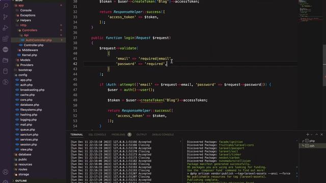 005 Blog Api with Laravel смотреть онлайн