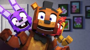 ♫ Fazbear and Friends Theme Song (Minecraft FNAF Song)