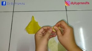 DIY Calla Lily dari Plastik Kresek | flower crafts from plastic bag