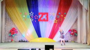Танец "Белый фитилек", соло, Сподина Руслана. Народный ансамбль танца "Орхидея"