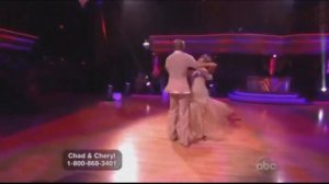 Chad Ochocinco & Cheryl Burke Waltz