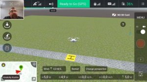 Квадрокоптер Phantom 4 - режим полёта точка интереса и возврат домой