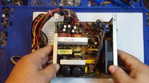 Блок питания 400 W HIGH POWER , обзор , ремонт