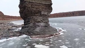 Бухта Богдановича. Бухта Чернышева. Мыс Вятлина. Мыс Шмидта. -10 с ветром.