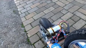 Electric bicycle самодельный электро вел, сумасшедшие самоделки