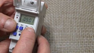 МЕЧТА САДОВОДА - программируемое реле THC-15A на 220 вольт 16 ампер для DIN-рейки на 35 мм