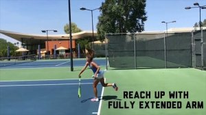 Slow Motion Tennis Serve with Tips- Tennis Technique Course, Week 1