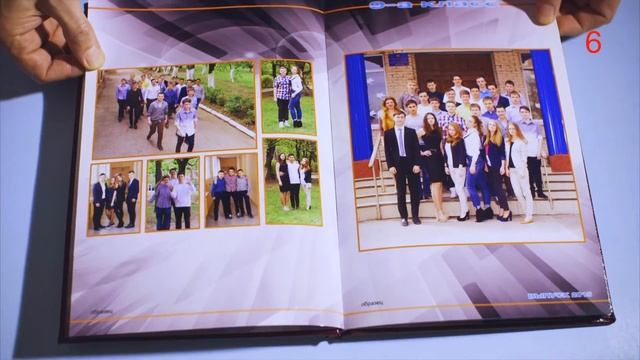 Фотоальбомы для выпускников. Листаем образцы. смотреть онлайн