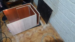 короб для сабвуфера своими руками / DIY woofer/ акустические системы для дома/мощный сабвуфер 38 Гц