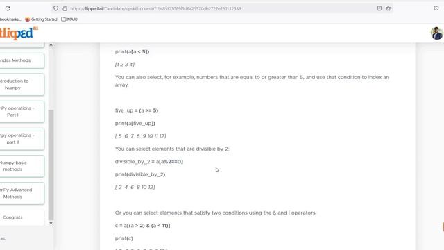 Module 7 Numpy Operations 2 | Data Science Tools in Python 1 | Data Science смотреть онлайн