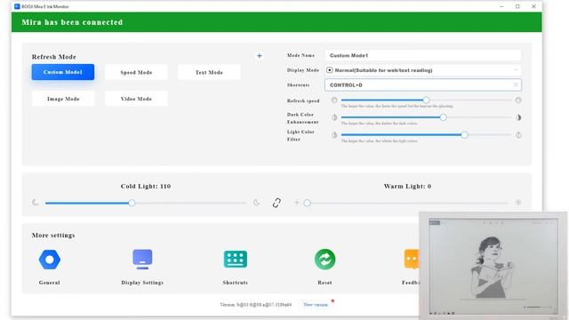 Onyx Boox Mira - Settings On the Device смотреть онлайн