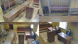 Видеозапись судебного заседания в районном суде Зюзино