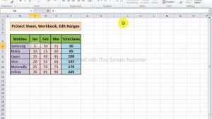 Protect Sheet, Workbook, Edit Ranges | Encrypt excel file with password | Protect excel file Copyin