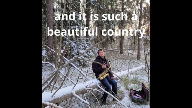 White Christmas - Sax/Vocals by Matthew Pauls - 2021 in Finland смотреть онлайн