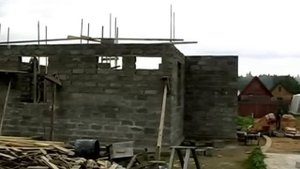 Скорость строительства коттеджа из арболитовых блоков