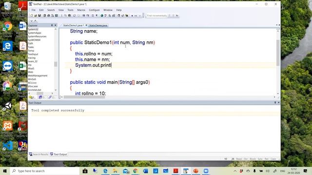 Java Static смотреть онлайн