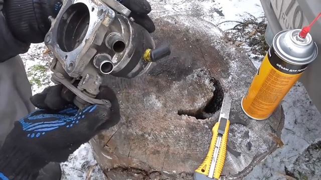 Чистка дроссельной заслонки часть 1