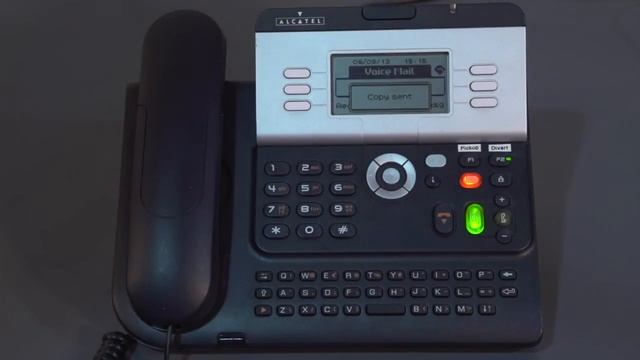 Alcatel Lucent 4029 Retrieving a voicemail смотреть онлайн