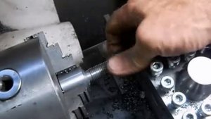 Нарезание резьбы М16 шаг2