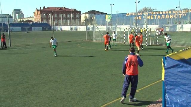 Турнир Металлист лига Весна 2014 14 лига 4 тур Зеленые линии Украины 8--2 Движение 06.04.2014