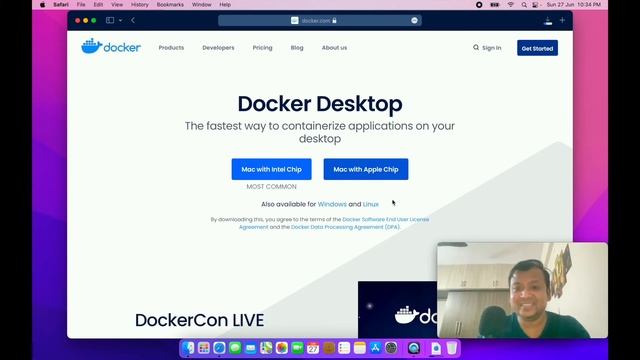 Installtion of Docker desktop on macOS Monterey aka 12 @DockerInc смотреть онлайн